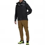 Куртка Terrex Outdoor для мужчин, черная Adidas, черный - фото 3