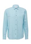 Рубашка на пуговицах классического кроя s.Oliver, аква - фото