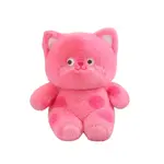 Плюшевая кукла в горошек 22 см высота Fluffy bear, White+Glass - фото 4