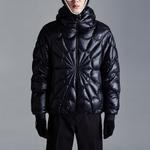 Пуховик мужской черный Moncler - фото 4