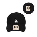 Хлопковая бейсболка унисекс MLB, черный - фото 3