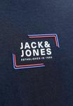 Футболка Jack & Jones LOGO RUNDHALS , Navy Blazer/Dark Blue - фото 7