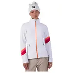 Флис Rossignol Strawpile full zip, белый - фото
