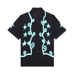 Топ Pleasures Fury Button Down, Black - фото 2