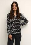 Блузка Kaleah Tilly Blouse Kaffe, черный - фото 5