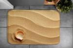 Коврик для ванной Tulup Sandstrand, 90x1x90 см, желтый - фото 4