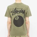 Футболка серии 8-ball унисекс Stussy, белый - фото 12