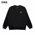 Adidas LABEL Свитшот Unisex Black Crew Neck Moderate Regular - фото 7