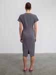 Платье до колена BGN, антрацит - фото 4