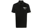 VERSACE Мужская черная поло - фото