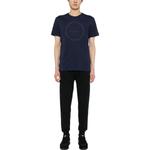 Футболка с принтом логотипа Ea7 EMPORIO ARMANI, синий - фото 4