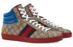 Кроссовки ace gg high top 'blue beige' Gucci, черный - фото 2