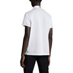 Белая поло Moncler мужская - фото 4