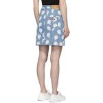 Юбка джинсовая Kenzo, синий / белый - фото 3