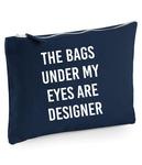 Сумки под моими глазами — дизайнерская косметичка 60 SECOND MAKEOVER, синий - фото