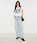 Футболка Regular fit Guess Jeans, белый - фото 2