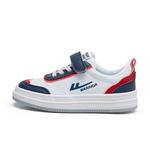 Детские скейтбординговые кроссовки Kids WARRIOR, бело-синие - фото