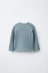 Zara Джемпер cable-knit jumper - фото 2