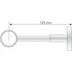 Кронштейны для карнизов Ø 28 мм Liedeco, Edelstahlfarben - фото 3