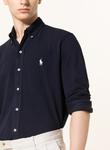 Рубашка POLO RALPH LAUREN Piqué-Custom Fit, темно-синий - фото 4