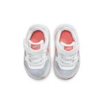 Кроссовки детские Nike Air max sc на липучке, бело-розовый - фото 4