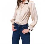 Топ Hutch Kodie цвета шампанского/черного - фото