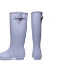 Сапоги резиновые Hunter, фиолетовый - фото 4