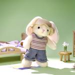 Плюшевая кукла Straw Hat Bunny высотой 30 см GABRIEL - фото 4