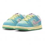 Кроссовки Nike SB Dunk Low Verdy Visty TD, синий - фото 3