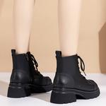 Ботинки Martin Boot женские Bull Charm, черный - фото 5