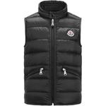 Детский жилет Moncler, черный - фото