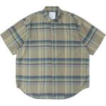 Рубашка унисекс MADNESS, синий - фото 4