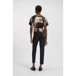 Блузка прямого кроя с современным принтом Boss, Patterned - фото 4