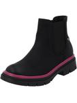 Ботинки челси palado, цвет black/pink - фото
