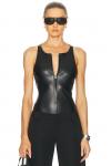 Боди без рукавов Helmut Lang, Black - фото