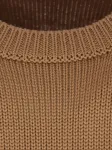 Свитер в рубчик Roberto Collina, коричневый - фото 3