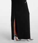 Платье с перьями и пайетками Starlight Rebecca Vallance, черный - фото 5