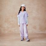 Детские штаны ASICS, фиолетовый - фото 13