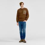 Свитшот мужской CAT, Umber - фото 6