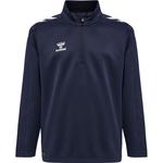 Толстовка Hummel Core XK Poly Half Zip, синий - фото 3