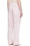 Tekla Розовые пижамные штаны из поплина - фото 3