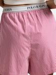Пижама Polo Ralph Lauren Short Pajama Set Boxer, розовый - фото 4