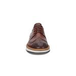 Туфли Men's St.1 Hybrid Wingtip Shoe In Cognac ECCO, Cognac - фото 4