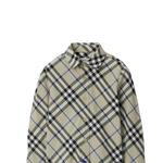 Burberry Рубашка SS24 Moss Green Kids' - фото 8