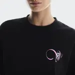 On Футболка Women's Black/Raspberry Red - фото 5