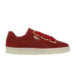 Кроссовки Wmns Suede Heart Puma, красный - фото