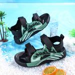 Детские сандалии RHOBESAM, черный/зеленый - фото 3