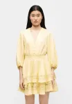 Платье-Рубашка rapapamy Maje, Pale Yellow - фото 3
