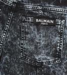 Широкие джинсы Balmain Kids, черный - фото 3