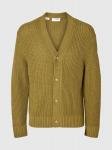 SELECTED Кардиган вязаный в оливковом цвете - фото 2